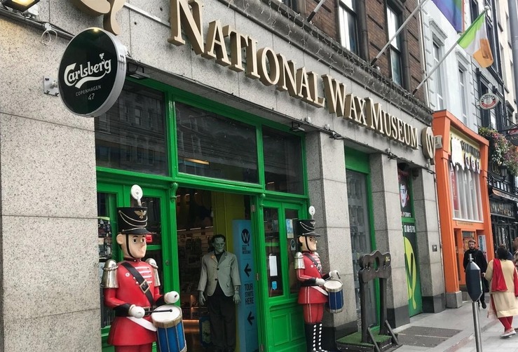 The National Wax Museum- Service 782- Stop- Aston Quay No. 325